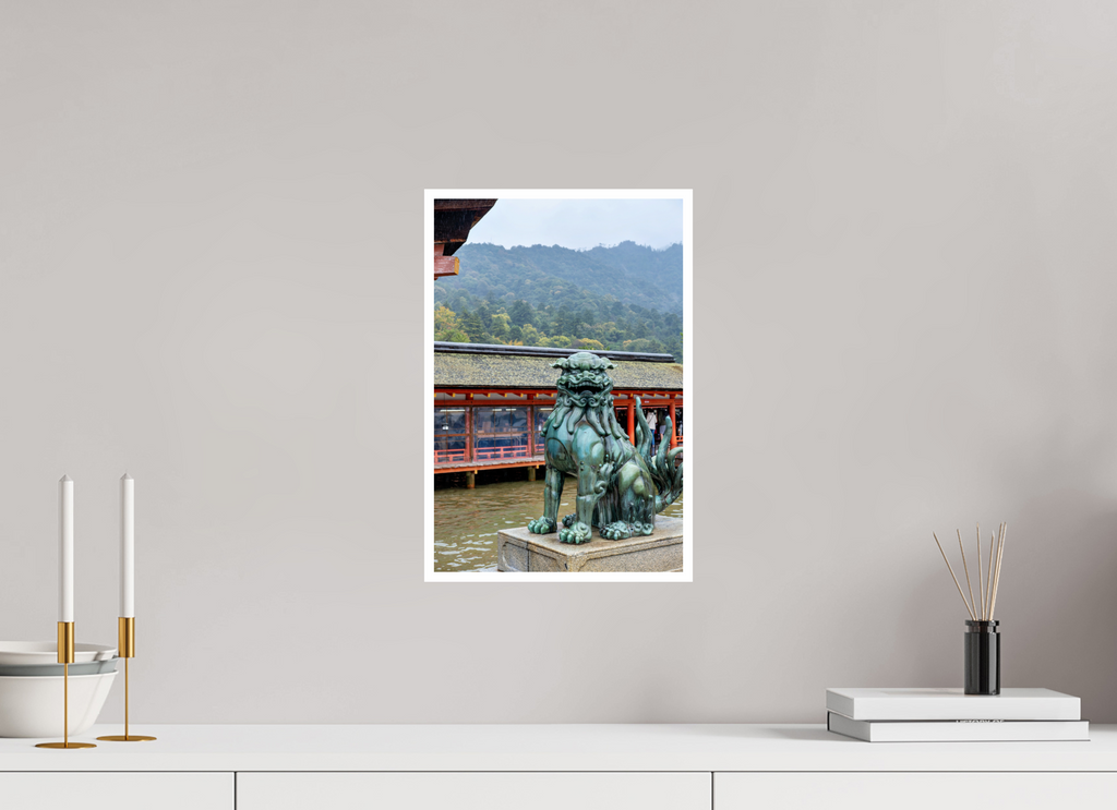 10 x 15″, Print Only Miyajima Guardian