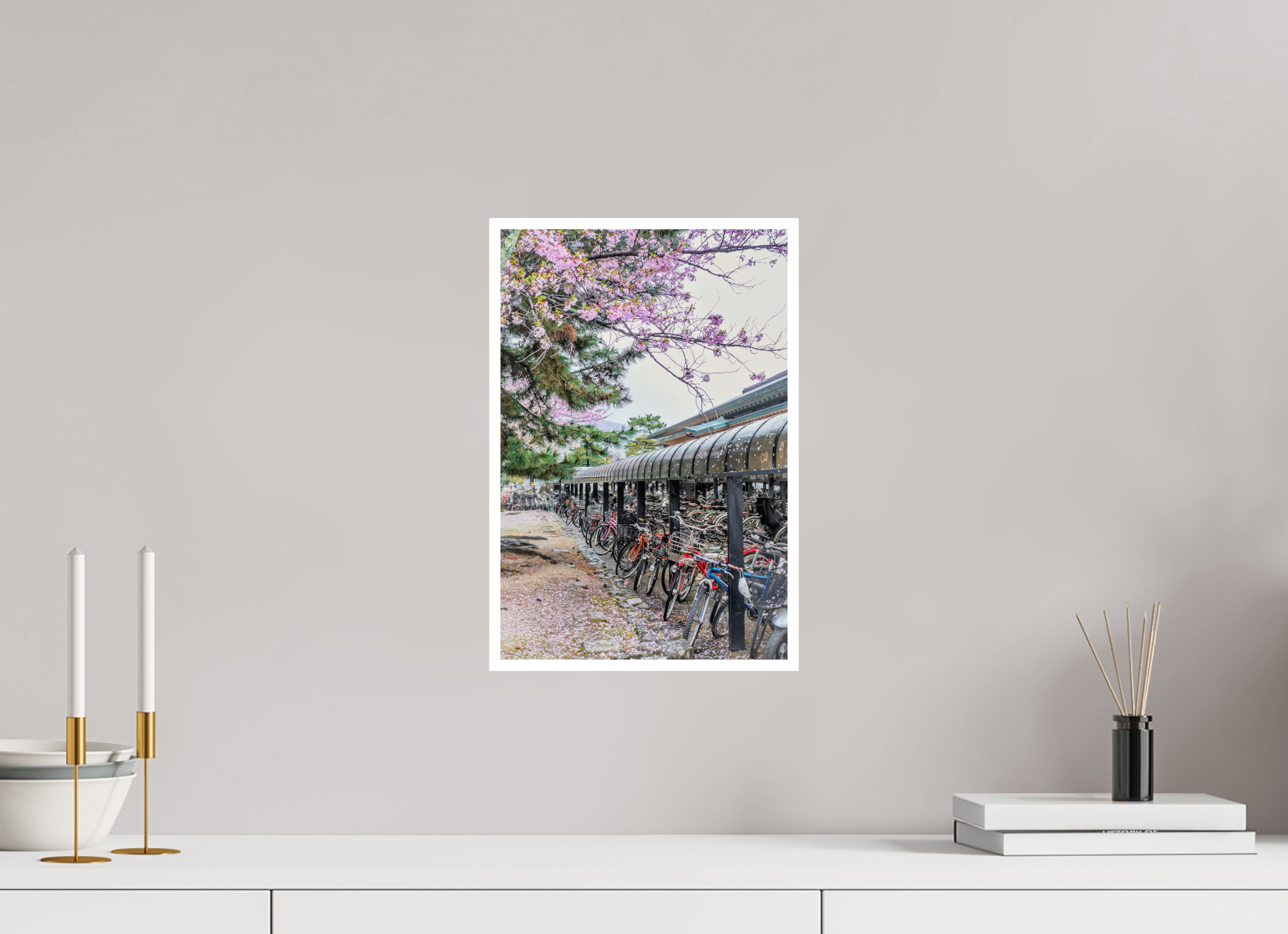 10 x 15″, Print Only Spring Parking