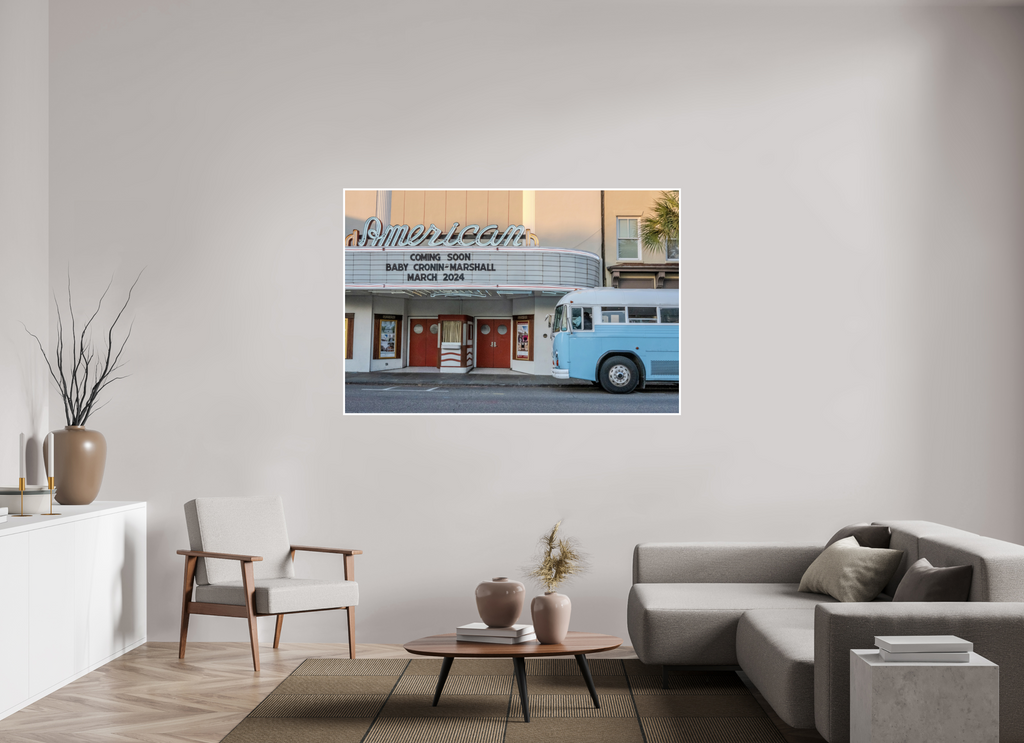 66 x 44″, Print Only American Theater