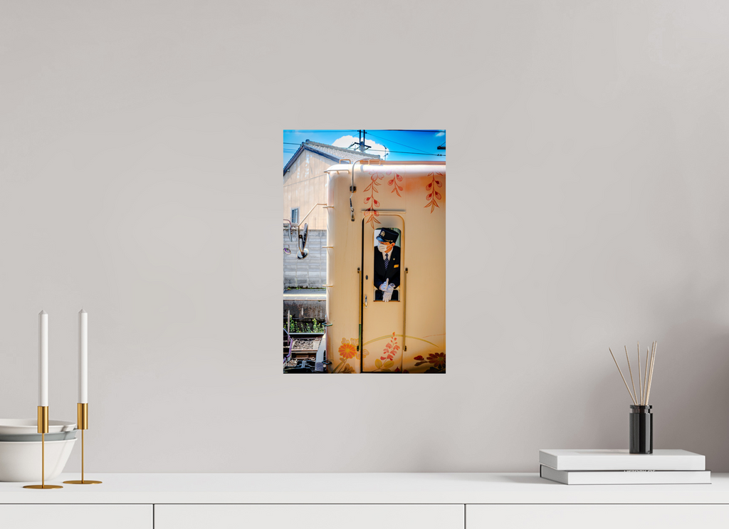 10 x 15″, Print Only Pause at the Platform