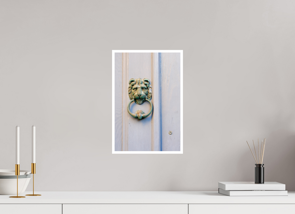 10 x 15″, Print Only Folly Knocker