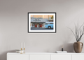 24 x 16″, Black Matte Frame bus