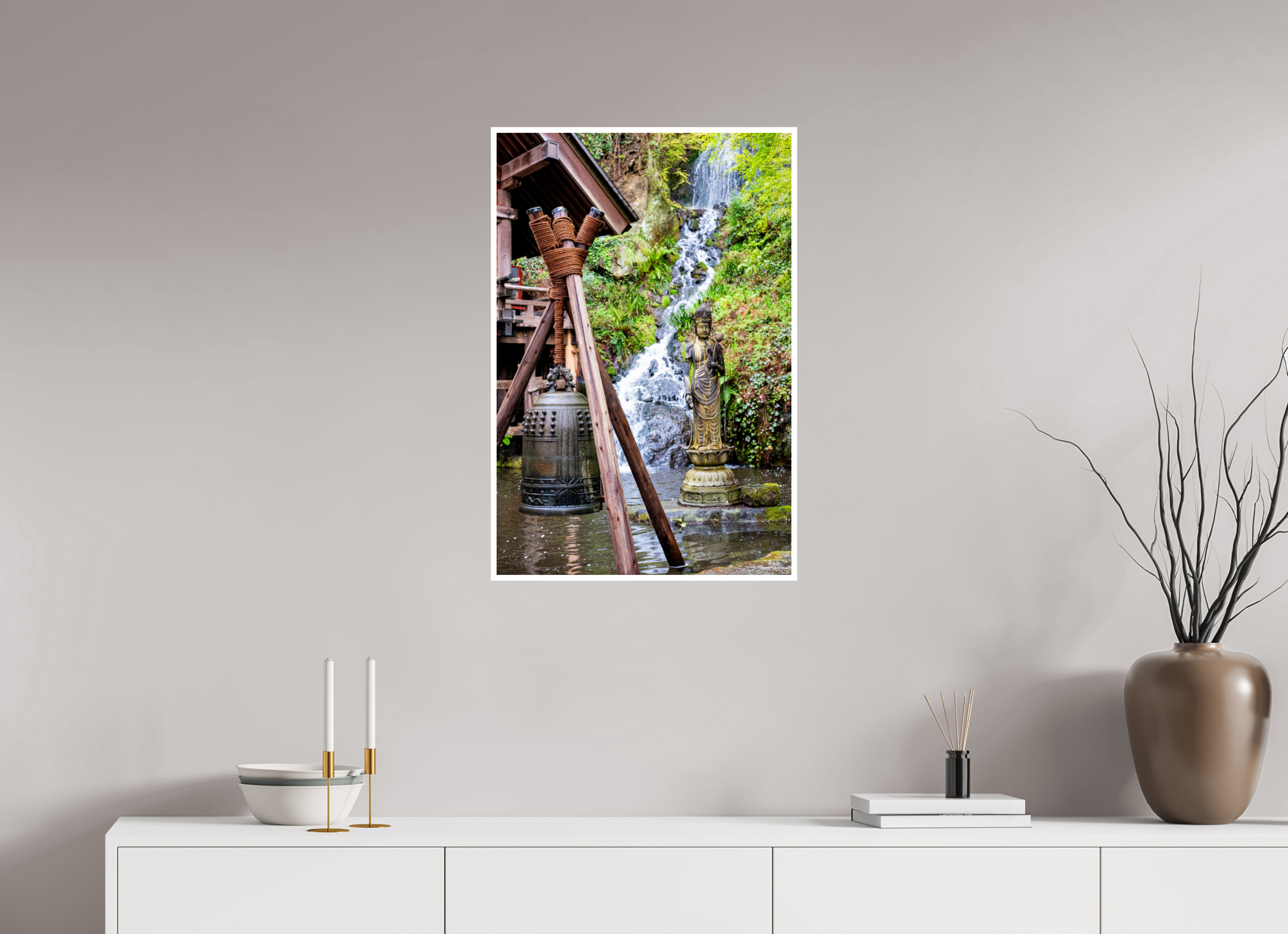 20 x 30″, Print Only Iwakuni Falls