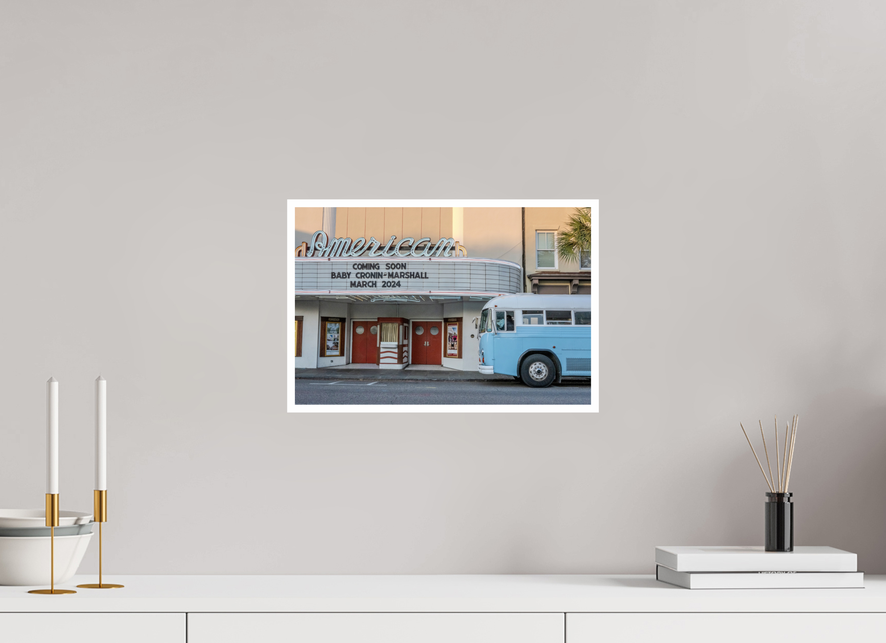 15 x 10″, Print Only American Theater