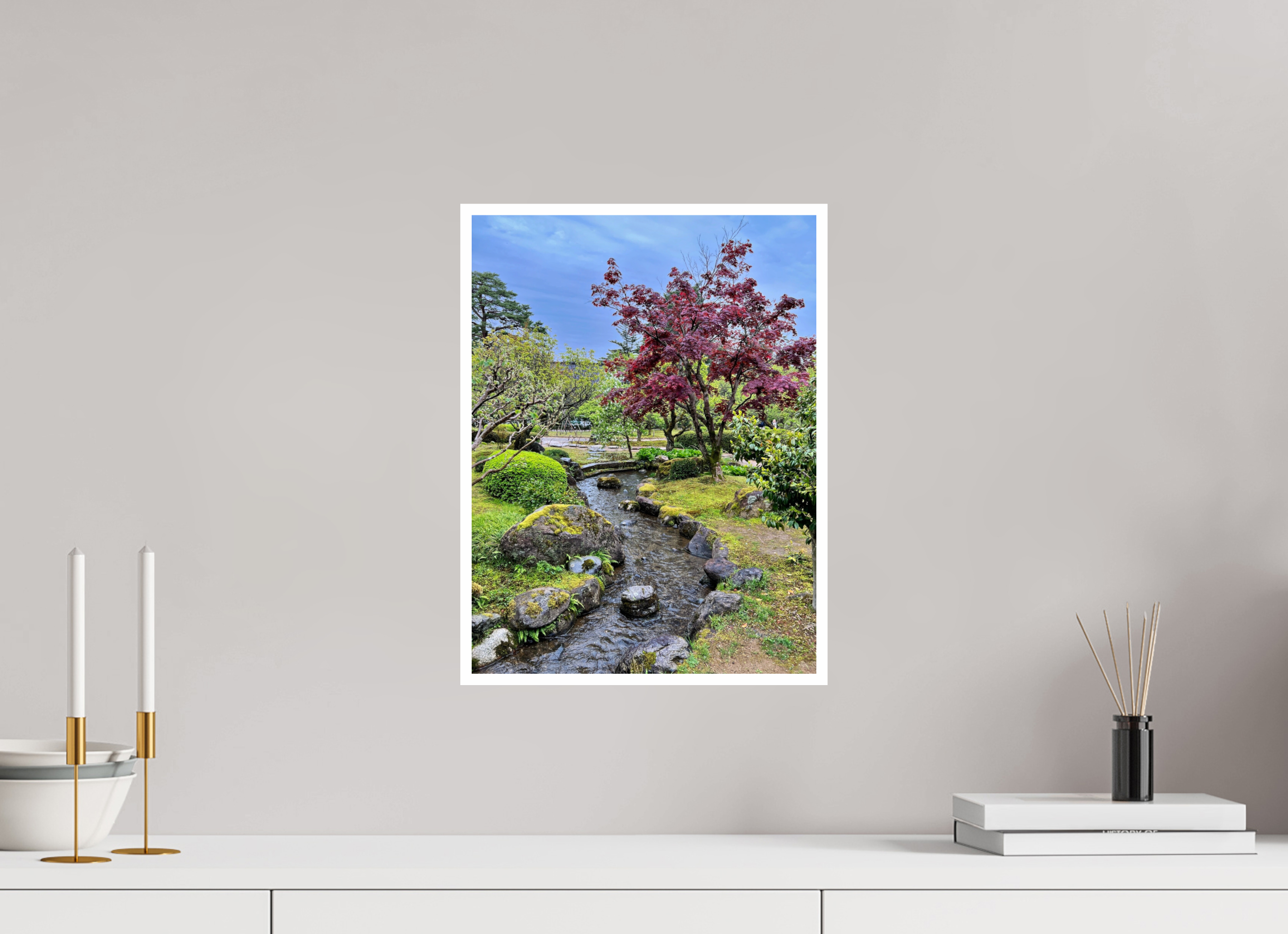 12 x 16″, Print Only Kanazawa Garden