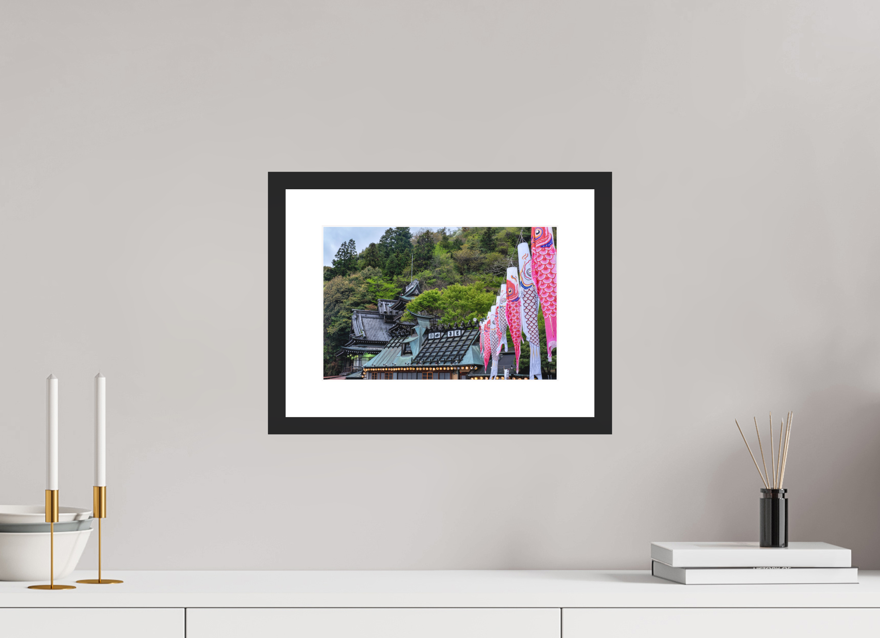 12 x 8″, Black Matte Frame The Bandits Hearth