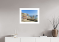 24 x 18″, White Frame Como Graffiti