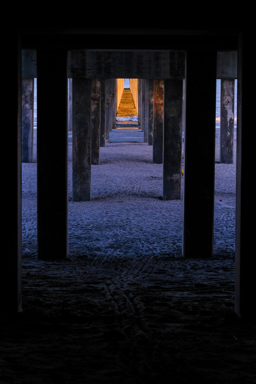 Under The Pier - Evening