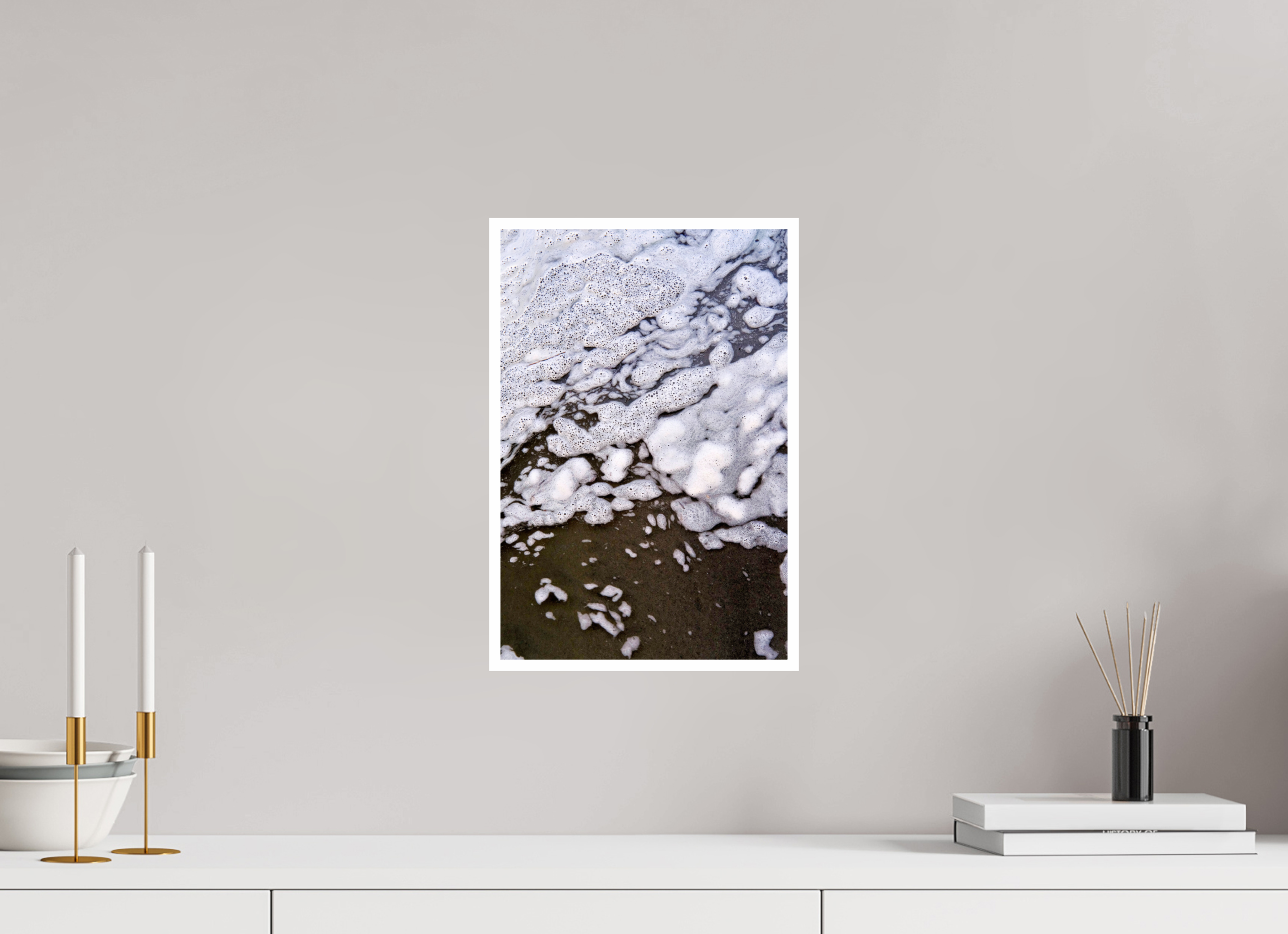 10 x 15″, Print Only Sea Foam