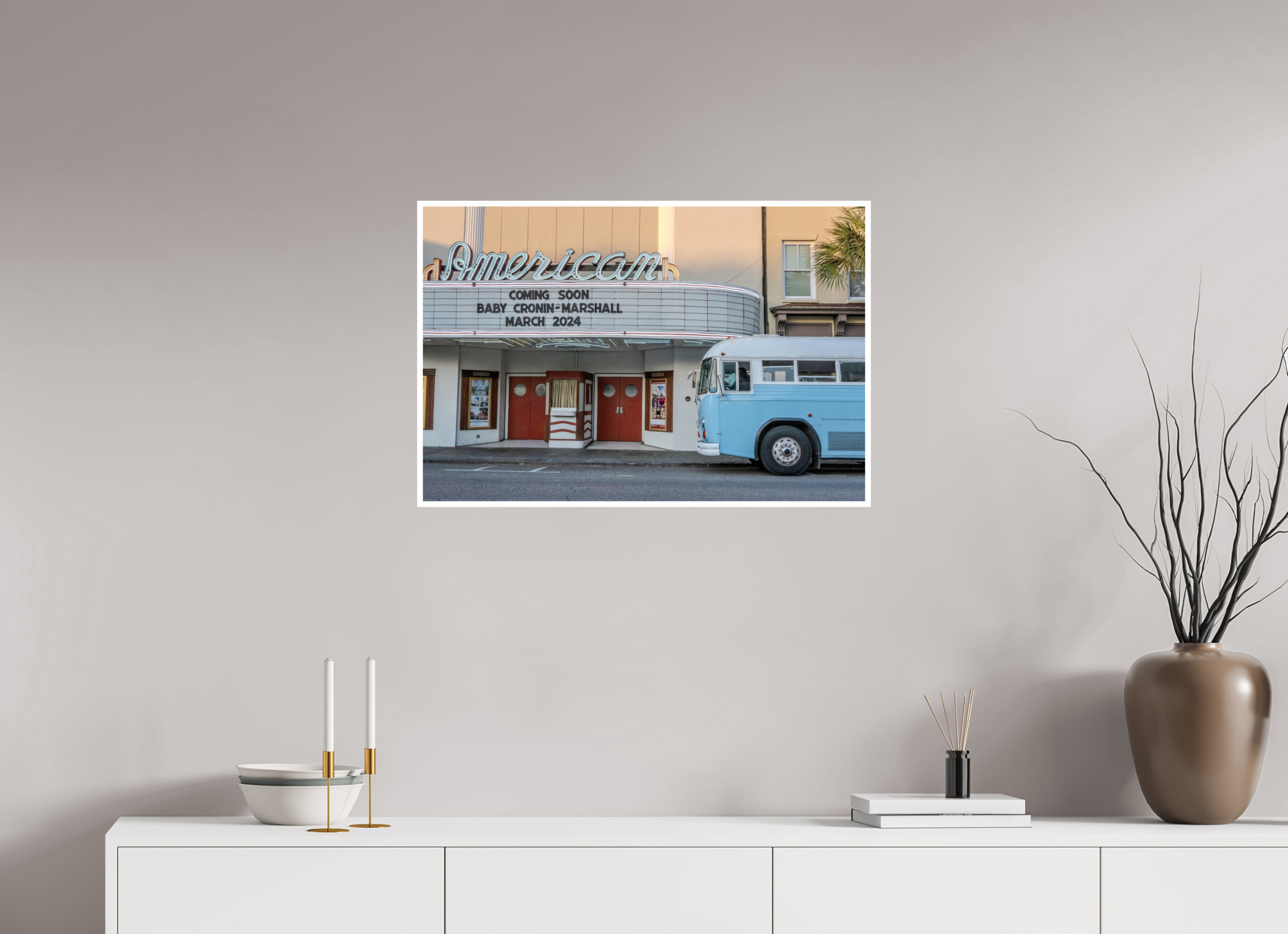 30 x 20″, Print Only American Theater