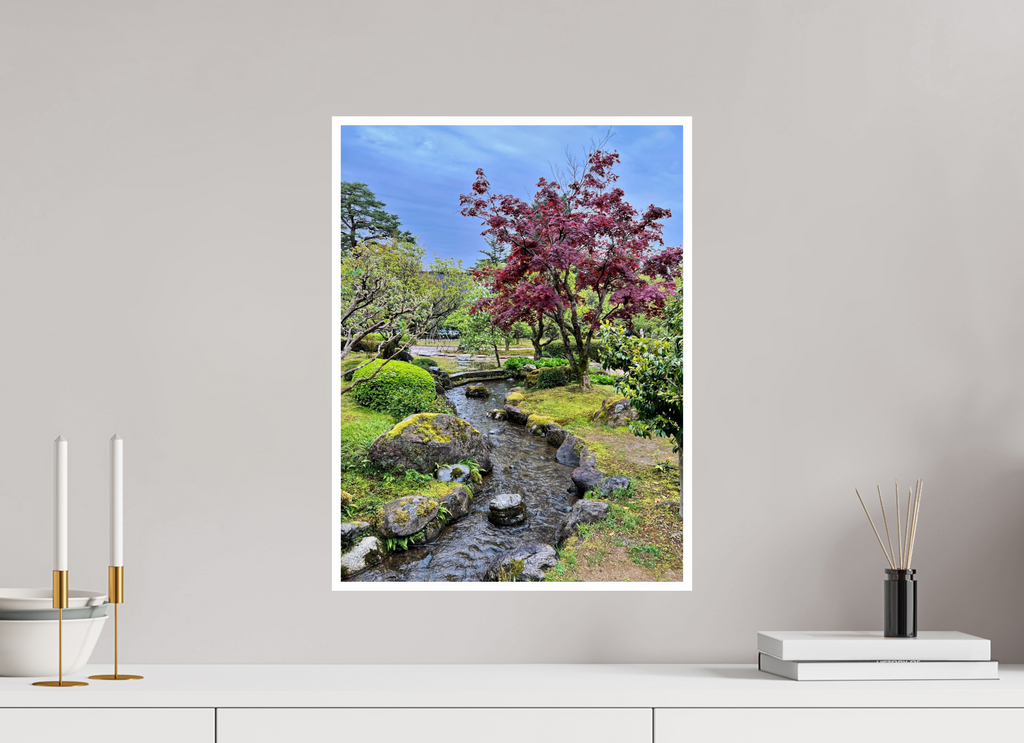 15 x 20″, Print Only Kanazawa Garden