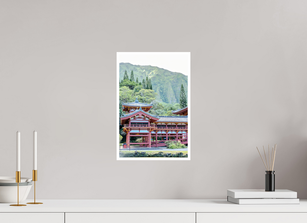 10 x 15″, Print Only ‎⁨Byodo-In Temple