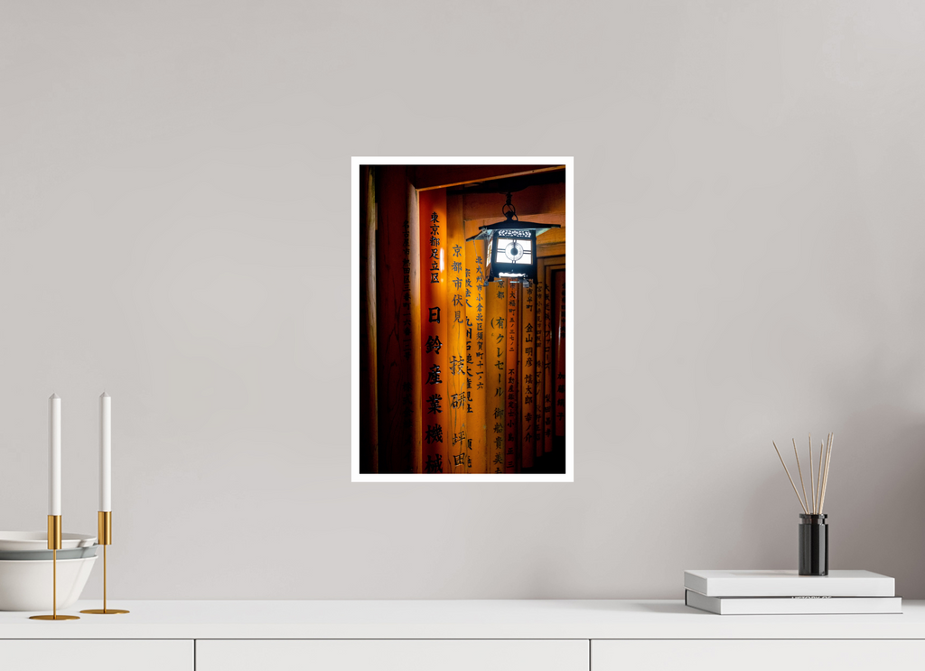10 x 15″, Print Only Evening Lantern