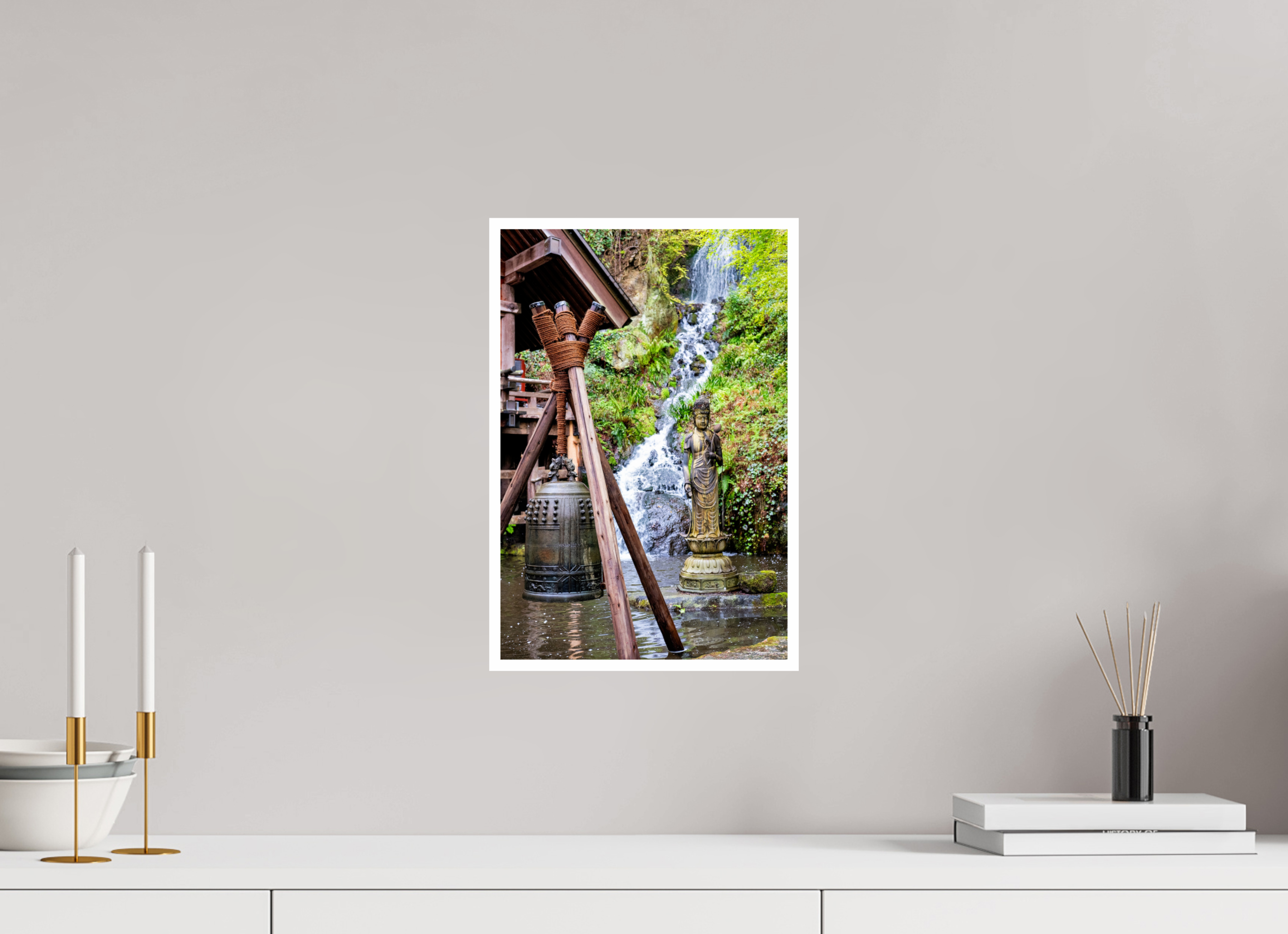 10 x 15″, Print Only Iwakuni Falls