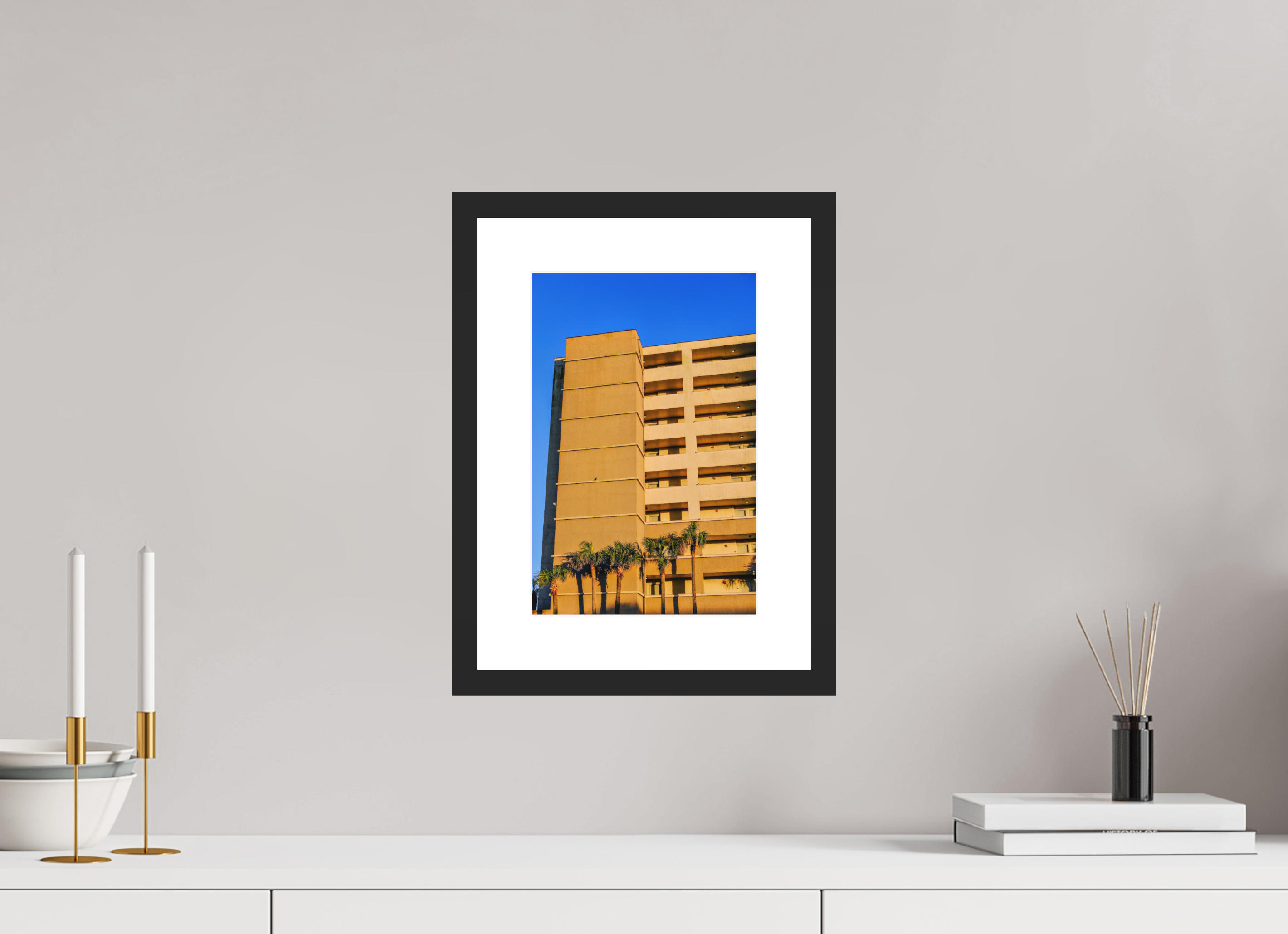 8 x 12″, Black Matte Frame The Tides