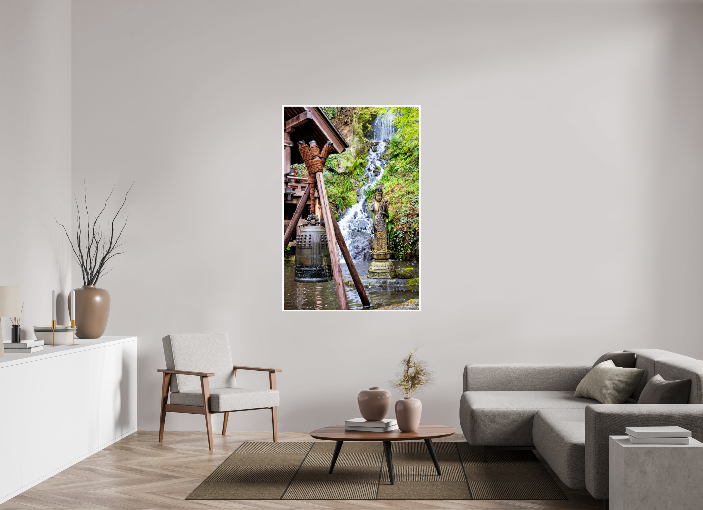 40 x 60″, Print Only Iwakuni Falls